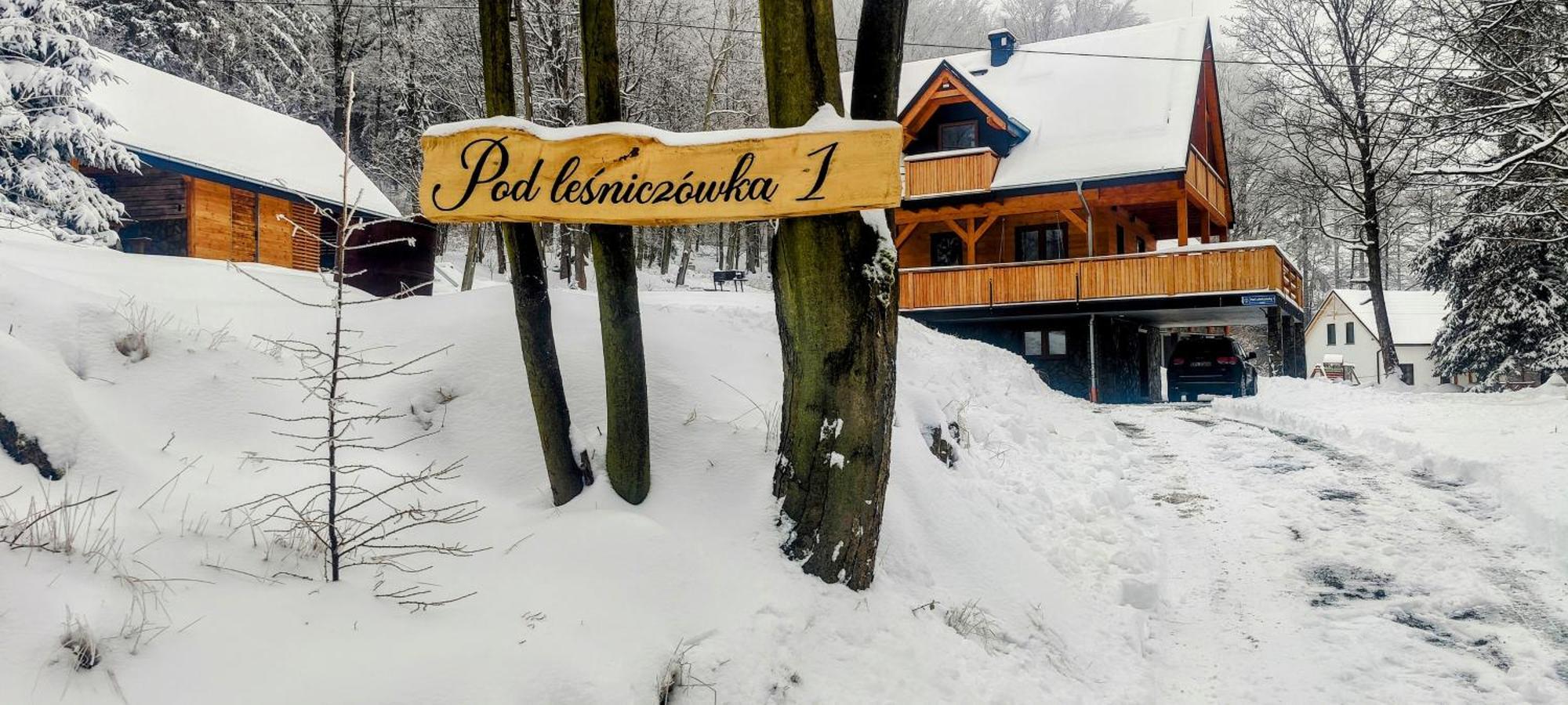 Dom Pod Lesniczowka Villa Zachelmie  Eksteriør billede